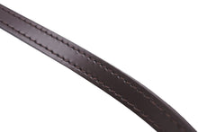 Load image into Gallery viewer, LOUIS VUITTON ルイヴィトン ショルダーストラップ ダミエ アルマBB ストラップ レザー ダークブラウン ゴールド 美品 中古 58286