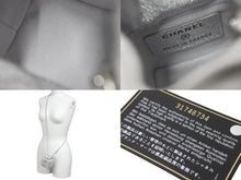 画像をギャラリービューアに読み込む, 極美品 CHANEL シャネル ショルダーバッグ チェーンショルダー ラムスキン マトラッセ 31番台 メタリックシルバー 中古 58294