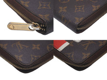画像をギャラリービューアに読み込む, LOUIS VUITTON ルイヴィトン 長財布 モノグラム チャイナラン ジッピーオーガナイザー M66553 ゴールド金具 良品 中古 58298