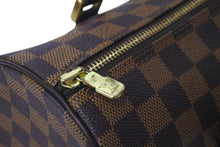 画像をギャラリービューアに読み込む, 極美品 LOUIS VUITTON ルイヴィトン ハンドバッグ N51303 パピヨン 30 ダミエ ブラウン ゴールド金具 中古 58303