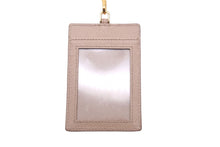 Load image into Gallery viewer, PRADA プラダ パスケース サフィアーノ 1MC007 ストラップ付き ベージュ ゴールド金具 美品 中古 58328