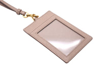 Load image into Gallery viewer, PRADA プラダ パスケース サフィアーノ 1MC007 ストラップ付き ベージュ ゴールド金具 美品 中古 58328