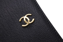 画像をギャラリービューアに読み込む, CHANEL シャネル ミニ アジェンダ 手帳ケース ブラック カードケース ココマーク 小物 入れ物 ロゴ カバー 美品 中古 58329