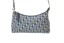 Load image into Gallery viewer, Christian Dior クリスチャンディオール ハンドバッグ トロッター柄 アクセサリーポーチ PZ1021 シルバー金具 美品 中古 58340