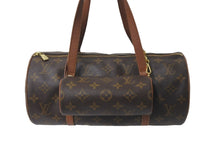 画像をギャラリービューアに読み込む, LOUIS VUITTON ルイヴィトン ハンドバッグ パピヨン30 M51365 モノグラムキャンバス ポーチ付き ゴールド金具 良品 中古 58352