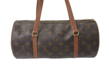 画像をギャラリービューアに読み込む, LOUIS VUITTON ルイヴィトン ハンドバッグ パピヨン30 M51365 モノグラムキャンバス ポーチ付き ゴールド金具 良品 中古 58352