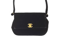 画像をギャラリービューアに読み込む, CHANEL シャネル マトラッセハンドバッグ 3番台 ココマーク ベロア ターンロック ブラック ゴールド金具 美品 中古 58390