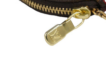 画像をギャラリービューアに読み込む, 極美品 LOUIS VUITTON ルイヴィトン コインケース M95043 ポルトモネ ロン モノグラムチェリー ブラウン ゴールド金具 中古 58421