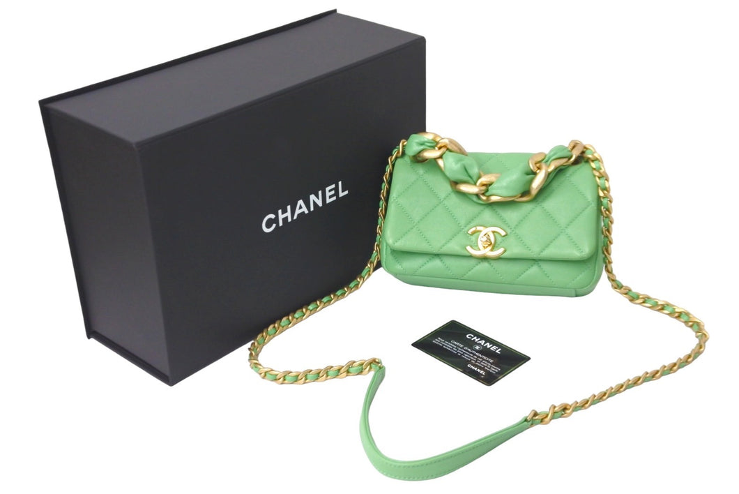 極美品 CHANEL シャネル ショルダーバッグ チェーンショルダー 2way