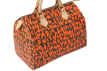 画像をギャラリービューアに読み込む, 新品同様 LOUIS VUITTON ルイヴィトン M93705 スピーディ30 オランジュ モノグラム グラフィティ オレンジ ゴールド金具 中古 58451