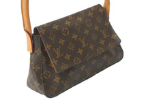 Load image into Gallery viewer, LOUIS VUITTON ルイヴィトン ショルダーバッグ ミニルーピング M51147 ブラウン レディース 美品 中古 58473