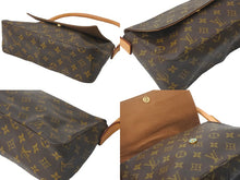 Load image into Gallery viewer, LOUIS VUITTON ルイヴィトン ショルダーバッグ ミニルーピング M51147 ブラウン レディース 美品 中古 58473