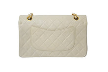 画像をギャラリービューアに読み込む, CHANEL シャネル マトラッセ 25cm Wフラップチェーン ショルダーバッグ ベージュ 4番台 ココマーク ラムスキン 美品 中古 58479