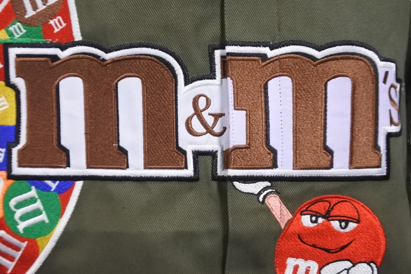 JH Design ジェイエイチデザイン M&M's レーシング ジャケット カーキ