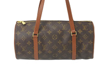 画像をギャラリービューアに読み込む, LOUIS VUITTON ルイヴィトン ハンドバッグ パピヨン30 モノグラムキャンバス 旧型 ポーチ付き M51365 ゴールド金具 美品 中古 58530