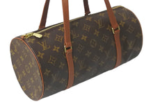 画像をギャラリービューアに読み込む, LOUIS VUITTON ルイヴィトン ハンドバッグ パピヨン30 モノグラムキャンバス 旧型 ポーチ付き M51365 ゴールド金具 美品 中古 58530