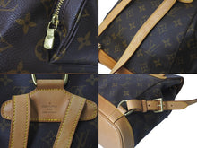 画像をギャラリービューアに読み込む, LOUIS VUITTON ルイヴィトン リュック・デイパック M51136 モンスリMM モノグラム ブラウン ゴールド金具 美品 中古 58540