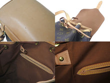 画像をギャラリービューアに読み込む, LOUIS VUITTON ルイヴィトン リュック・デイパック M51136 モンスリMM モノグラム ブラウン ゴールド金具 美品 中古 58540