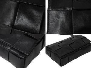 BOTTEGAVENETA ボッテガヴェネタ ショルダーバッグ カセット イントレチャート 737950VB1K08480 シルバー金具 美品 中古 58546