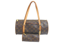 Load image into Gallery viewer, LOUIS VUITTON ルイヴィトン ショルダーバッグ パピヨン30 M51385 ポーチ付き ゴールド金具 美品 中古 58550