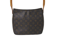 画像をギャラリービューアに読み込む, LOUIS VUITTON ルイヴィトン ハンドバッグ ルーピングMM モノグラムキャンバス M51146 ゴールド金具 美品 中古 58562