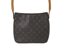 画像をギャラリービューアに読み込む, LOUIS VUITTON ルイヴィトン ハンドバッグ ルーピングMM モノグラムキャンバス M51146 ゴールド金具 美品 中古 58562