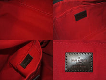 画像をギャラリービューアに読み込む, LOUIS VUITTON ルイヴィトン ハンドバッグ ワンショルダーバッグ テムズPM ダミエ・エベヌ N48180 ゴールド金具 美品 中古 58575