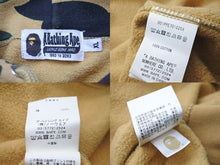 Load image into Gallery viewer, A BATHING APE アベイシングエイプ プルパーカー XL カモフラージュ 001PPE701025X コットン 良品 中古 58614