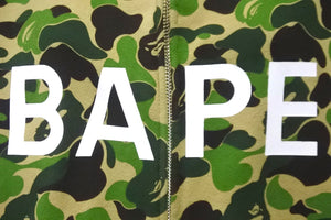 A BATHING APE アベイシングエイプ パーカー CAMO BAPE ジップアップ パーカー サイズ L 001ZP1301022M 美品 中古 58621