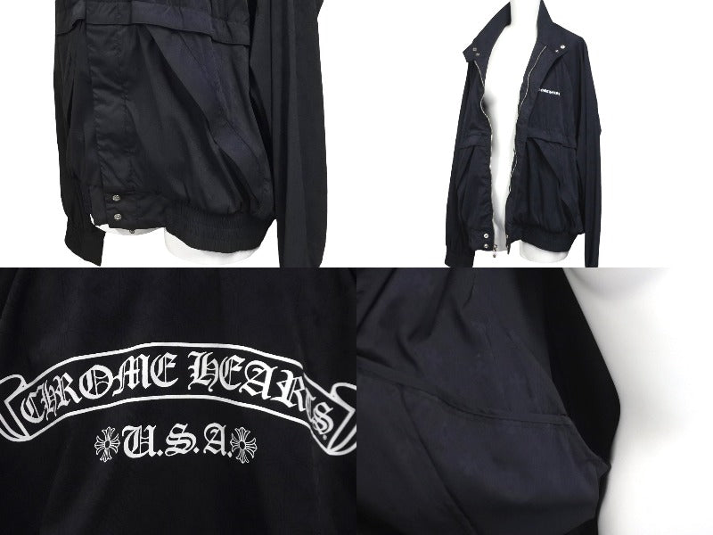 極美品 CHROME HEARTS クロムハーツ CHプラス 総柄 ナイロン