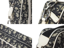 Load image into Gallery viewer, Christian Dior クリスチャンディオール ショルダーバッグ ポシェット No,1 トロッター柄 PVC エナメル ブラック 良品 中古 58635