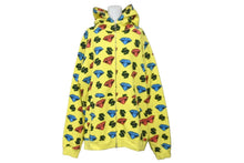 画像をギャラリービューアに読み込む, Billionaire Boys Club ビリオネアボーイズクラブ ジップアップ DIAMOND &amp; DOLLAR 20SS イエロー コットン XL 美品 中古 58638