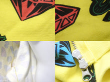 画像をギャラリービューアに読み込む, Billionaire Boys Club ビリオネアボーイズクラブ ジップアップ DIAMOND &amp; DOLLAR 20SS イエロー コットン XL 美品 中古 58638