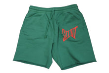 画像をギャラリービューアに読み込む, 極美品 SAINT MICHAEL セントマイケル ショートパンツ 無地 ロゴ SM-S22-0000-050 グリーン コットン 中古 58651
