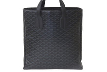 画像をギャラリービューアに読み込む, 限定カラー 新品同様品 GOYARD ゴヤール トートバッグ ヴォルテール ヘリンボーン柄 ブラック 中古 58659