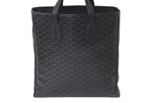 画像をギャラリービューアに読み込む, 限定カラー 新品同様品 GOYARD ゴヤール トートバッグ ヴォルテール ヘリンボーン柄 ブラック 中古 58659