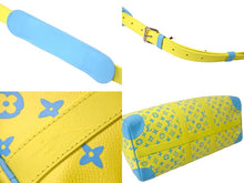 画像をギャラリービューアに読み込む, 極美品 LOUIS VUITTON ルイヴィトン M21869 キーポルバンドリエール50 モノグラムプレイグラウンド イエロー 中古 58662