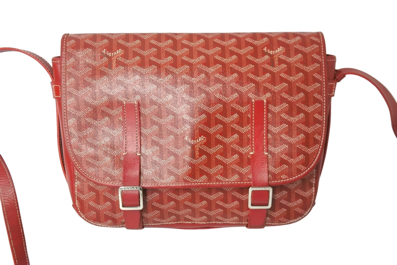 GOYARD ゴヤール ショルダーバッグ ベルヴェデールMM ヘリンボーン 