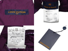 画像をギャラリービューアに読み込む, LOUIS VUITTON ルイヴィトン ベスト モノグラムエンボスミッドレイヤー HHGO1WNIS パープル 美品 中古 58669