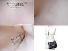 画像をギャラリービューアに読み込む, CHANEL シャネル ショルダーバッグ マトラッセチェーンショルダー20 黒 31番台 ゴールド金具 ラムスキン 美品 中古 58678