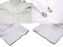 Load image into Gallery viewer, CHANEL シャネル パーカー ココマーク クルーズライン 20C ホワイト コットン サイズXL P62981K48522 美品 中古 58690