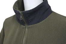 画像をギャラリービューアに読み込む, WTAPS ダブルタップス ブルゾン フリースジャケット PLAYER 02 JACKET サイズ1 18AW カーキ 182ATDT-CSM19 美品 中古 58696