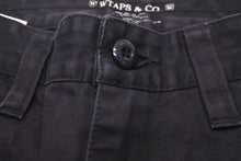 画像をギャラリービューアに読み込む, WTAPS ダブルタップス チノパン パンツ WAY OF LIFE ネイビー サイズ M 旧タグ 112LTDT-PTM05 良品 中古 58702