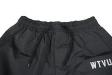 画像をギャラリービューアに読み込む, WTAPS ダブルタップス 19SS リフレクター ロゴ トラック パンツ ブラック ナイロン 191BRDT-PTM02 サイズ01 美品 中古 58703