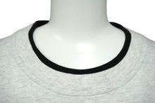 画像をギャラリービューアに読み込む, Alexander Wang アレキサンダーワン スウェット トレーナー 切り返し ロゴ刺繍 コットン ホワイト ブラック M 良品 中古 58719