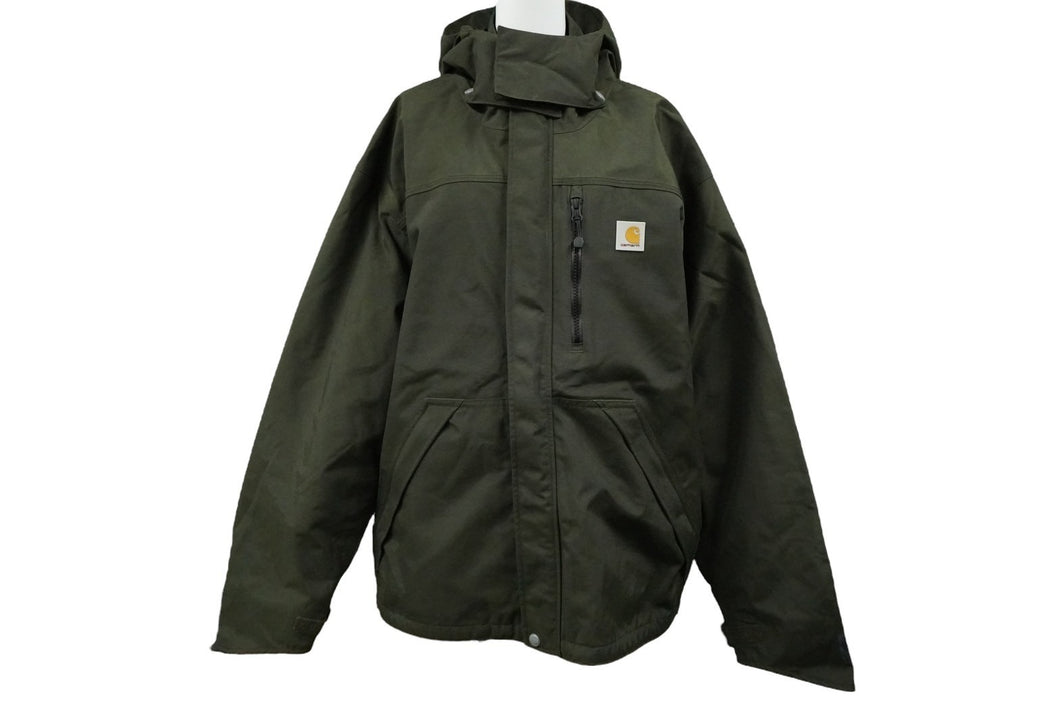 極美品 Carhartt カーハート ジャケット ナイロンキャンバス カーキ 