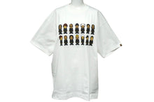 Load image into Gallery viewer, 新品未使用 A BATHING APE EXILE アベイシングエイプ×エグザイル 半袖Ｔシャツ EID-002 ホワイト ブラウン サイズL 58743