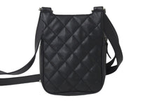 画像をギャラリービューアに読み込む, CHANEL シャネル ショルダーバッグ マトラッセ ココマーク 10番台 2006年 キャビアスキン ブラック シルバー金具 良品 中古 58747