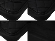 画像をギャラリービューアに読み込む, CHANEL シャネル ショルダーバッグ マトラッセ ココマーク 10番台 2006年 キャビアスキン ブラック シルバー金具 良品 中古 58747