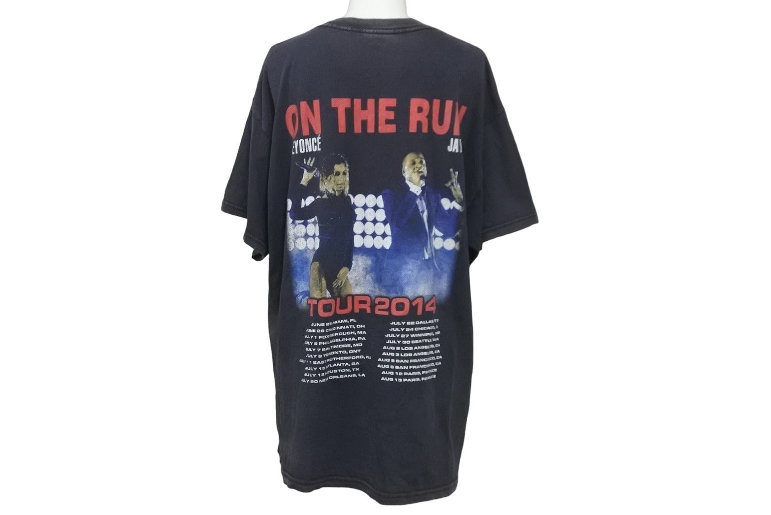 JAYZ BEYONCE ON THE RUN TOUR TEE ジェイZ ビヨンセ raptee ラップT